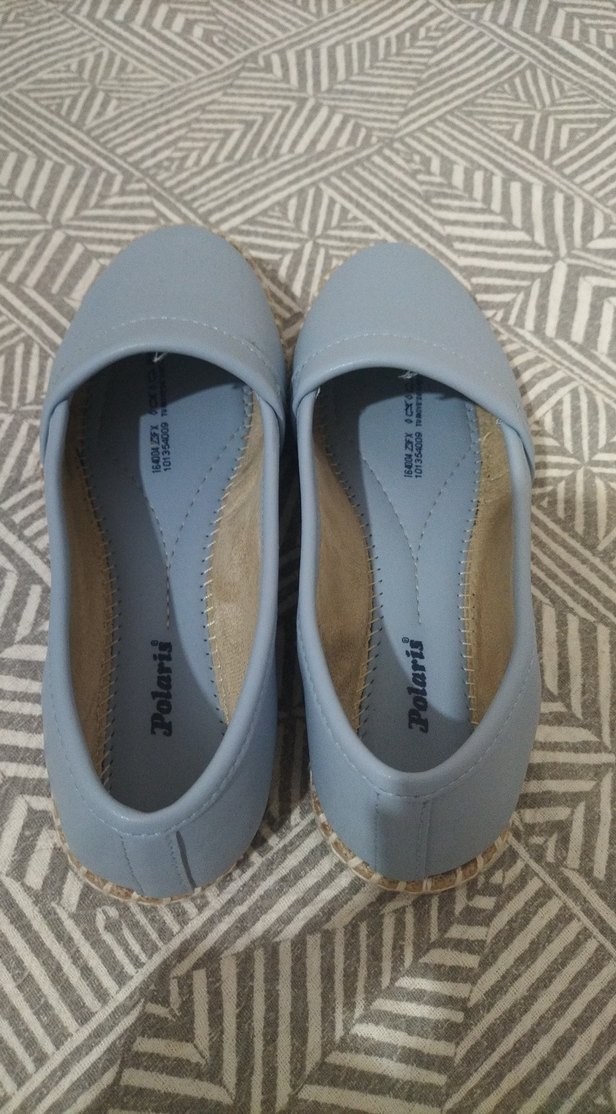 Mavi Dolgu Topuklu Kadın Espadril - Görsel 2