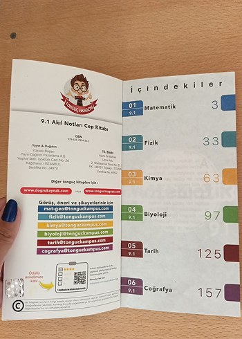 Tonguç 9. Sınıf Akıl Notları 1. ve 2. Dönem