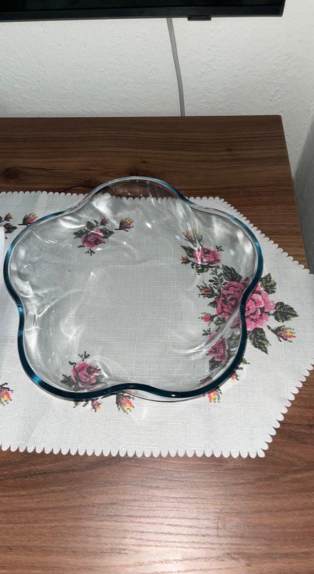 Yıldız modelli Cam Tabak - Görsel 2