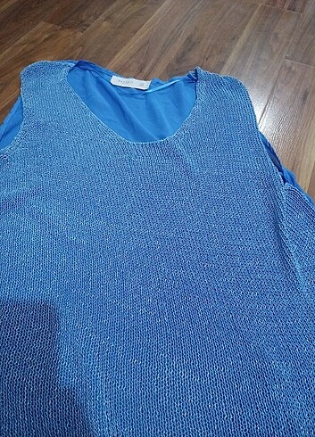 m Beden #mavi #tişört 