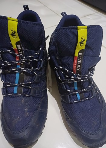 Mavi Yılan Desenli Erkek Spor Ayakkabı - Görsel 3