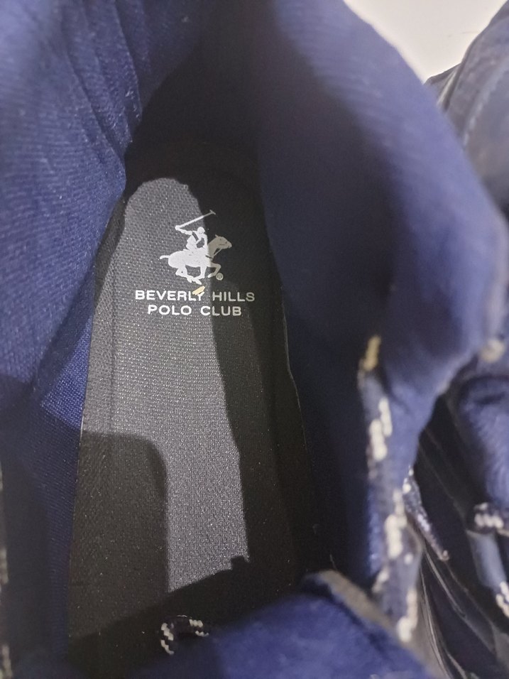 Mavi Yılan Desenli Erkek Spor Ayakkabı - Görsel 2