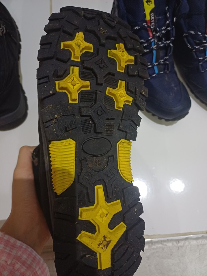 Mavi Yılan Desenli Erkek Spor Ayakkabı - Görsel 4