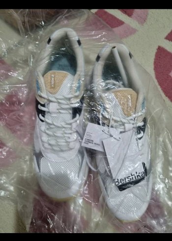 Bershka Fileli Kontrast Spor Ayakkabı - Görsel 6