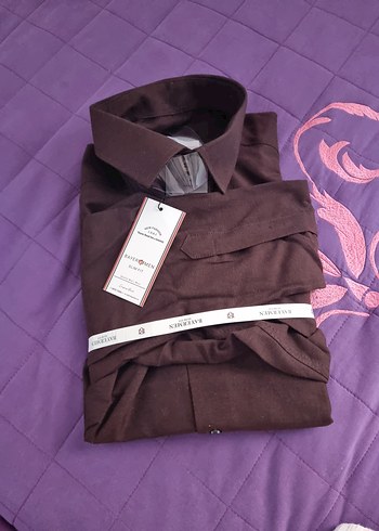 kahverengi Regular Fit Erkek Gömlek