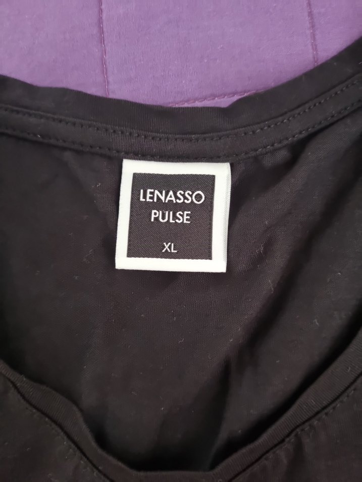 Siyah Baskılı unisex Tişört - Görsel 3