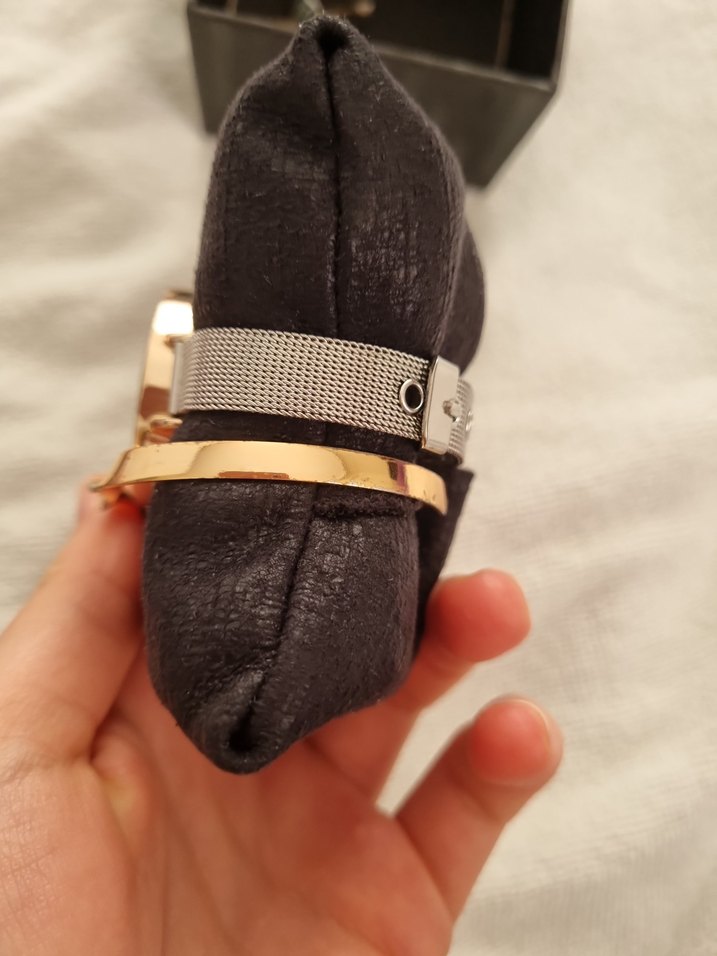 Minimalist Altın Kadın Saat ve Kemer - Görsel 2