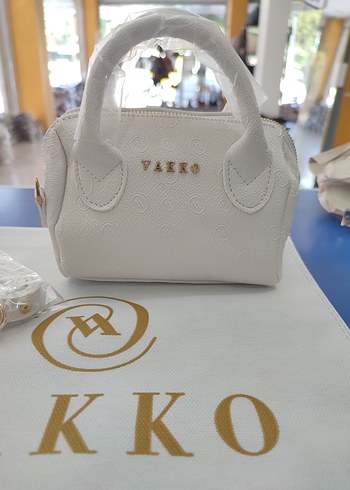 Vakko Vakko Beyaz Deri Kadın Çanta