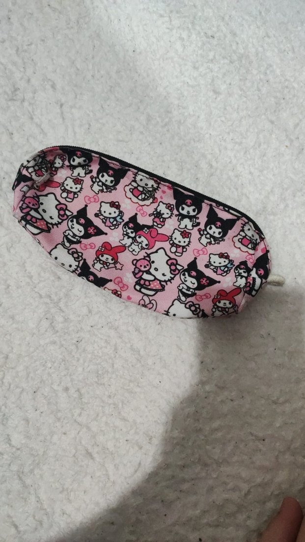 Bej Renkli tüylü kalem kutu, melodi ve kuromili kalem kutu - Görsel 2