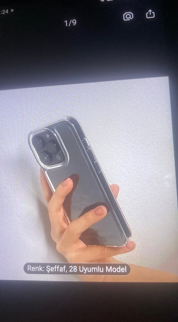 Şeffaf iPhone 13 Kılıfı - Görsel 2