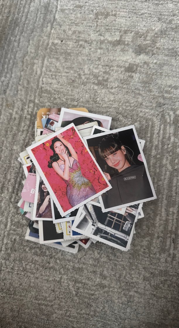 77 adet blackpink foto kartları - Görsel 3