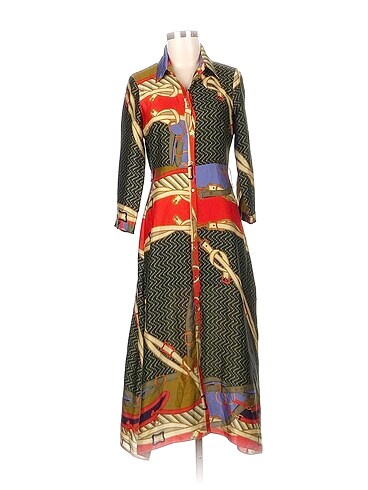 Zara Uzun Elbise %70 İndirimli.
