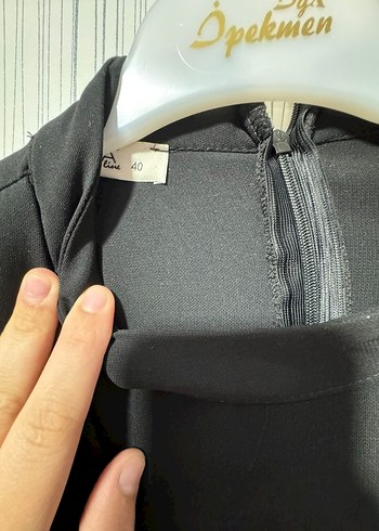 Diğer Diger Zincir Detaylı Uzun Kadın Elbise