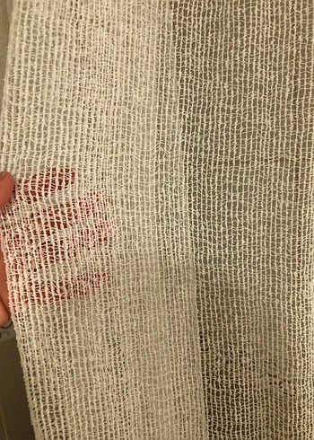 Dantel tarzda ağır şık tül perde - Görsel 7