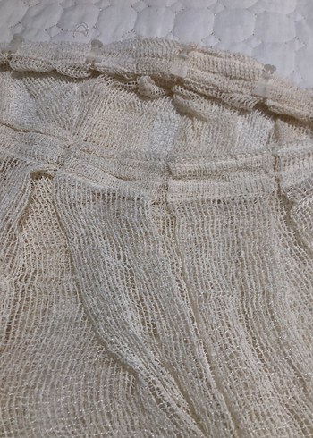 Dantel tarzda ağır şık tül perde - Görsel 10