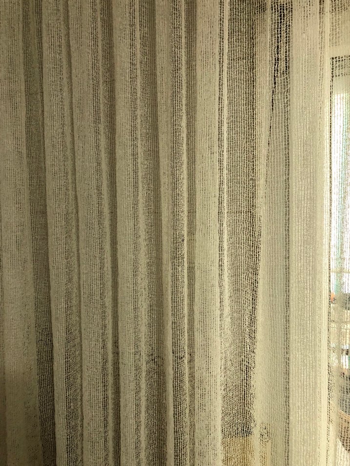 Dantel tarzda ağır şık tül perde - Görsel 5