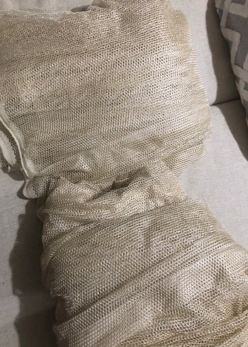 2 kanat file model tül perde - Görsel 11