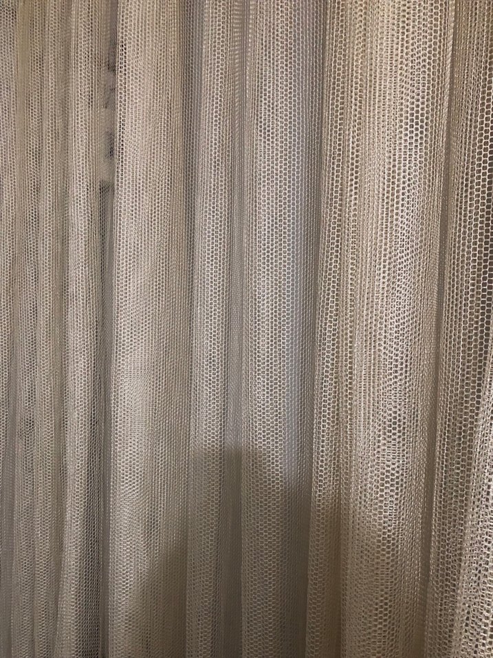 2 kanat file model tül perde - Görsel 3