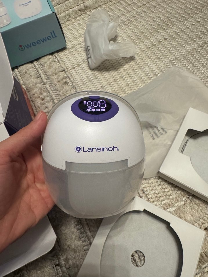 Lansinoh çift göğüs pompası - Görsel 5