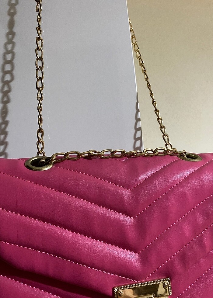 Kırmızı kol çantası - Görsel 3