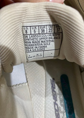 Skechers Beyaz Bağcıklı Kadın Spor Ayakkabı - Görsel 4