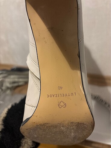 40 Beden 6cm topuklu çizme