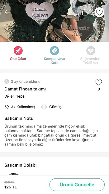 Diğer Damat fincan takımı