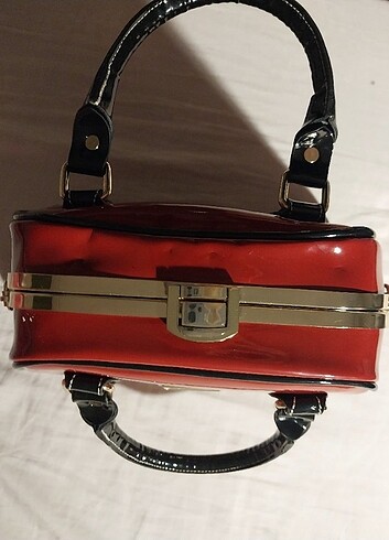 bordo çanta - Görsel 2
