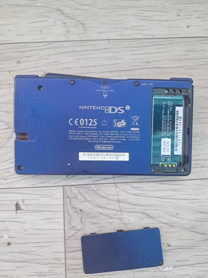 Mavi Nintendo DS Lite Taşınabilir Oyun Konsolu - Görsel 4