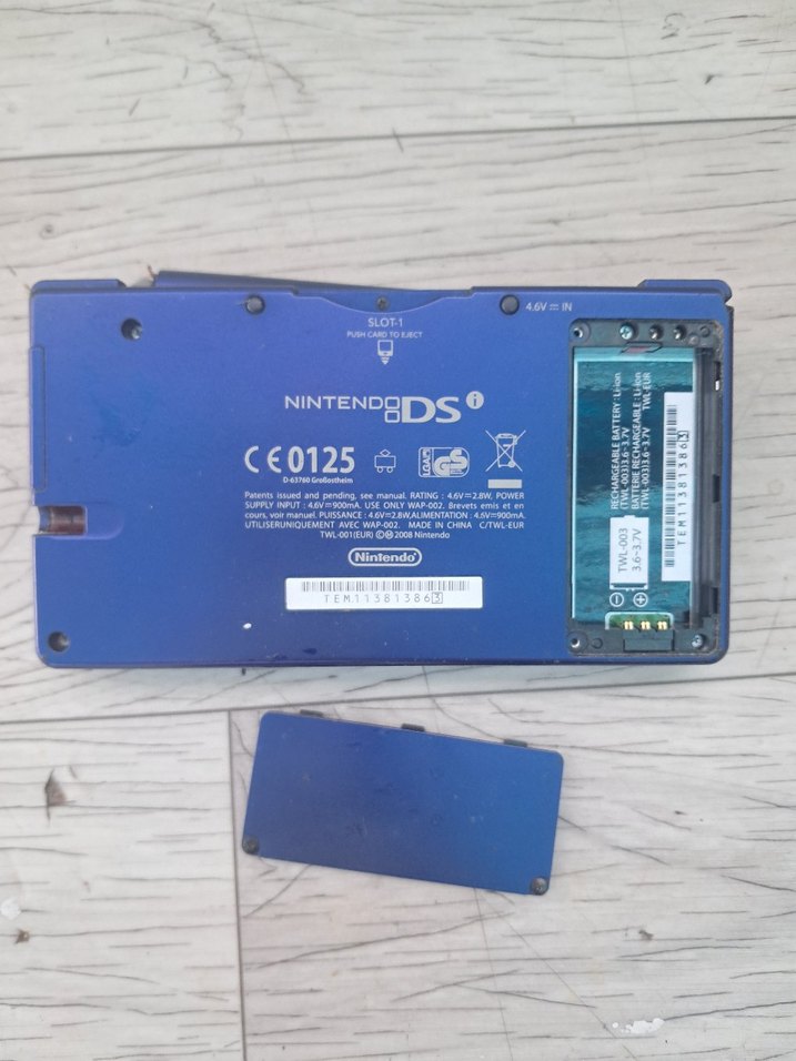 Mavi Nintendo DS Lite Taşınabilir Oyun Konsolu - Görsel 5