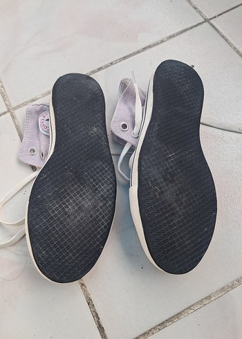 Mor Kadın Converse Spor Ayakkabı - Görsel 2