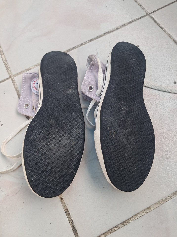 Mor Kadın Converse Spor Ayakkabı - Görsel 2