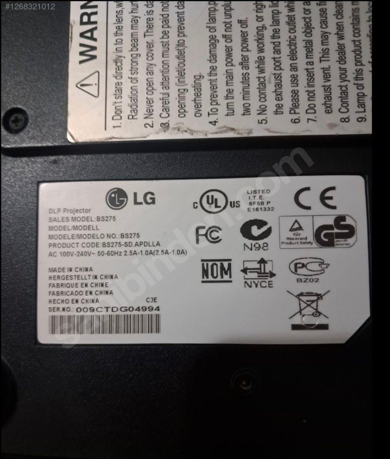Lg BS275 Projeksiyon - Görsel 5
