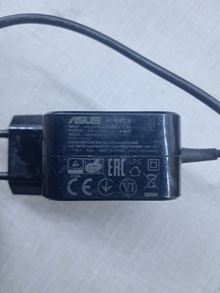 Asus Siyah 19 volt 1.75 amper Şarj Adaptörü - Görsel 2