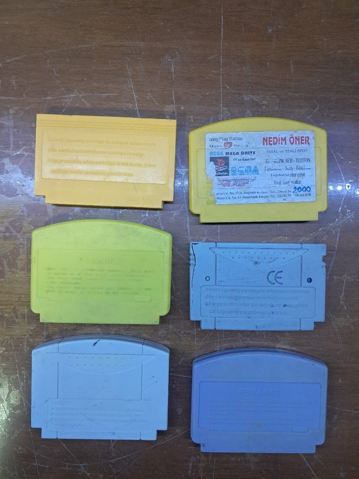 Retro Konsol Oyun Kartuşu - Görsel 2