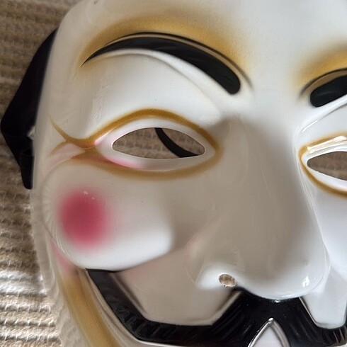 Beden Anonim vendetta maske kostüm cosplay