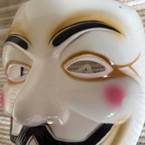 Beden Renk Anonim vendetta maske kostüm cosplay