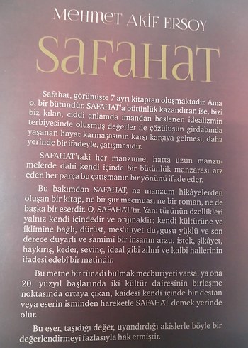 Safahat - Mehmet Akif Ersoy - Görsel 2