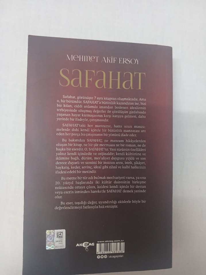 Safahat - Mehmet Akif Ersoy - Görsel 3