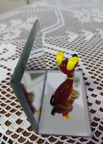 el yapımı cam köpek - Görsel 6