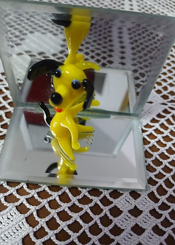 El yapımı Sarı Köpek Figürü - Görsel 8