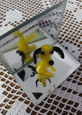 El yapımı Sarı Köpek Figürü - Görsel 7