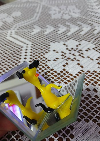 El yapımı Sarı Köpek Figürü - Görsel 6