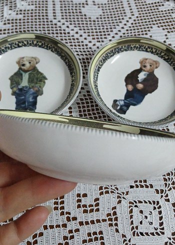 Ayıcık Desenli çerezlik/kahvaltılık - Görsel 6