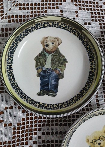 Ayıcık Desenli çerezlik/kahvaltılık - Görsel 3