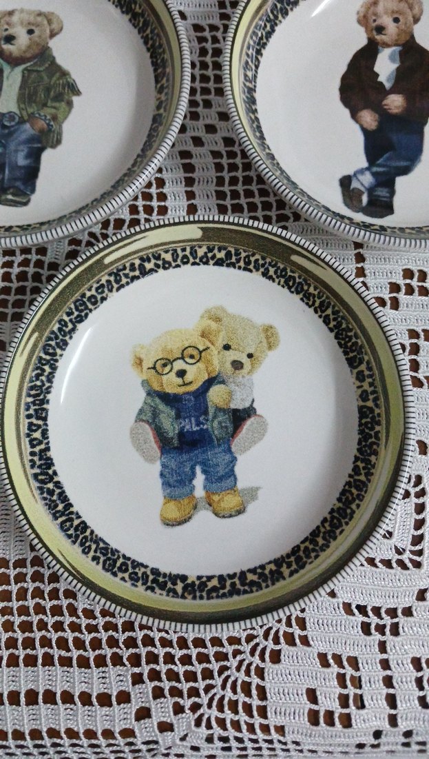 Ayıcık Desenli çerezlik/kahvaltılık - Görsel 2