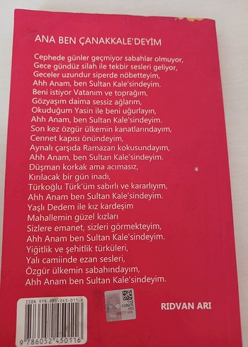 Ana Ben Çanakkale'deyim - Ridvan Arı - Görsel 2