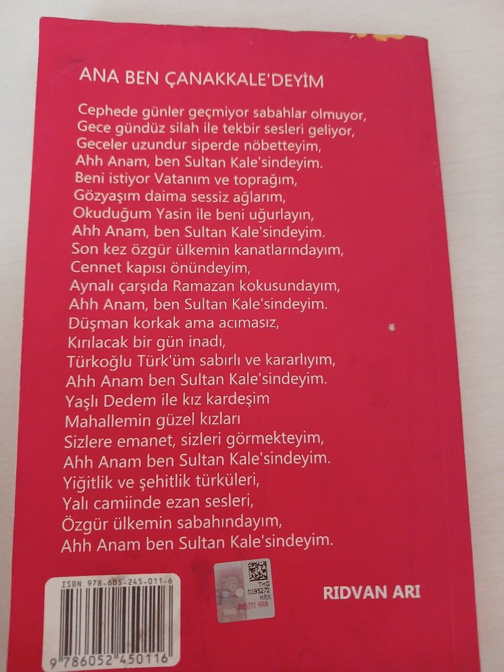 Ana Ben Çanakkale'deyim - Ridvan Arı - Görsel 2