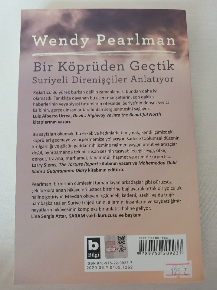 Bir Köprüden Geçtik - Wendy Pearlman - Görsel 2