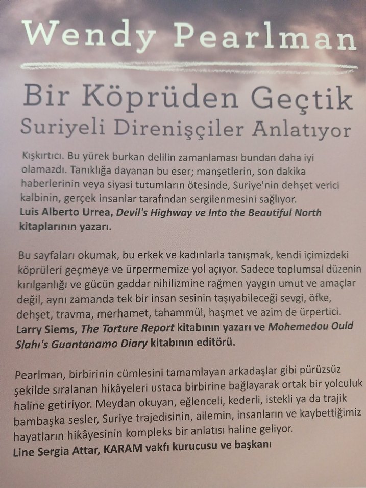 Bir Köprüden Geçtik - Wendy Pearlman - Görsel 3